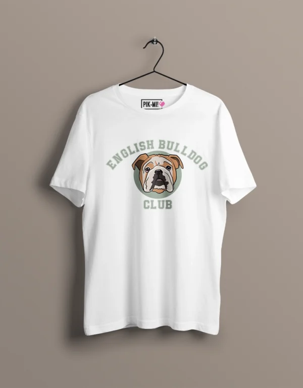 English Bulldog Club kolor: biały