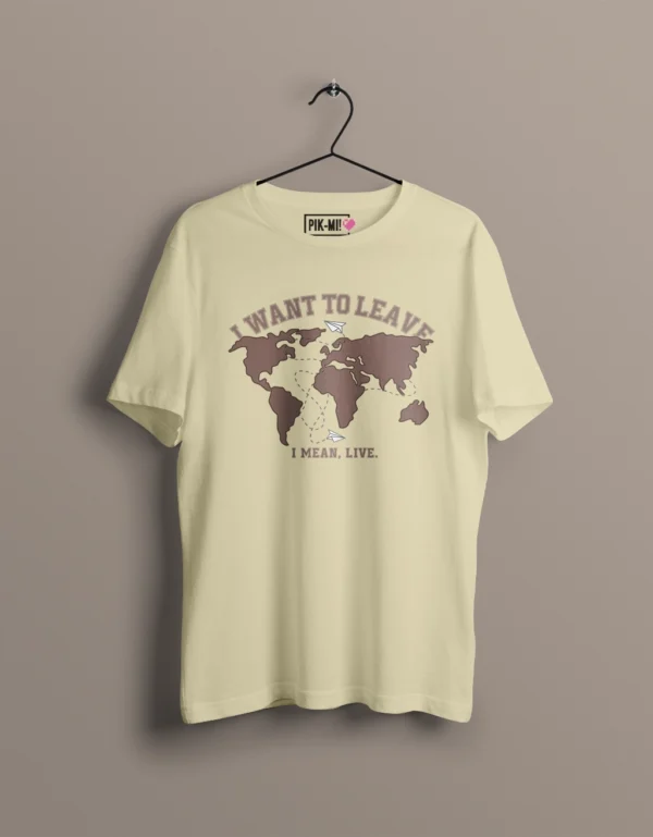 I want to leave, I mean live kolor: buttercream