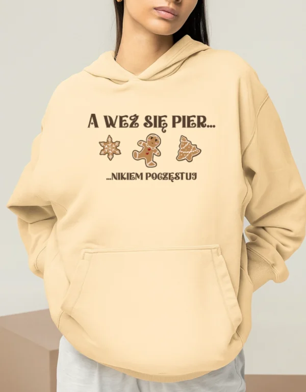 A weź się pier... kolor: buttercream bluza