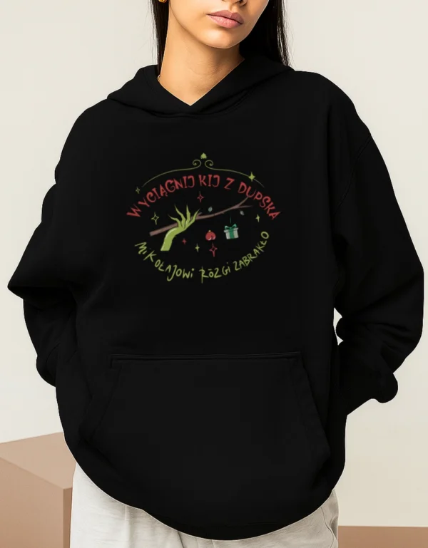 Wyciągnij kij... kolor: czarny