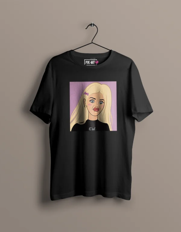 koszulka ew blond, kolor czarny