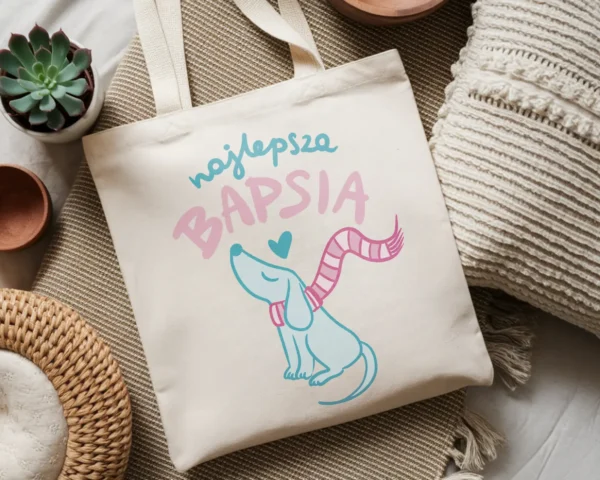 Najlepsza Bapsia, torba na zakupy