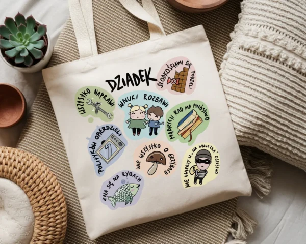 Każdy Dziadek, torba na zakupy
