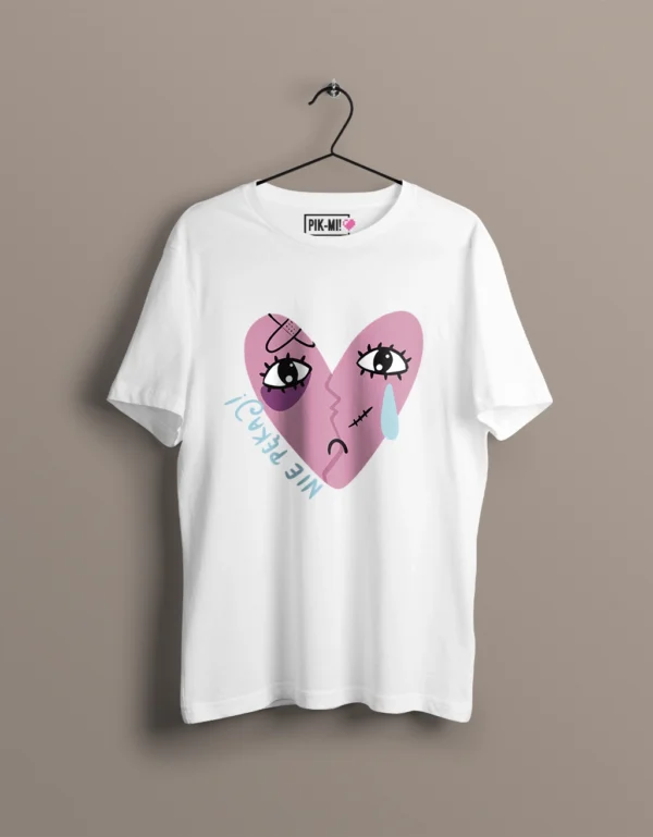 Nie pękaj, kolor biały