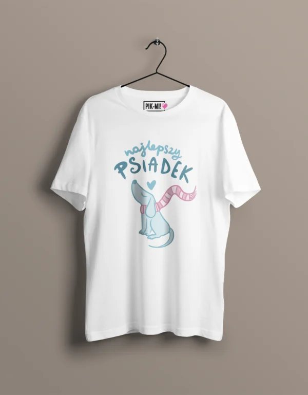 Najlepszy Psiadek, kolor biały