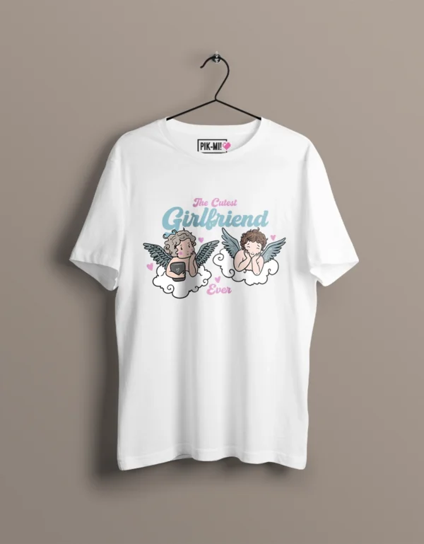 The cutest girlfriend ever, kolor biały