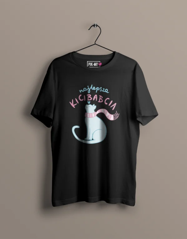 Najlepsza Kicibabcia, kolor czarny