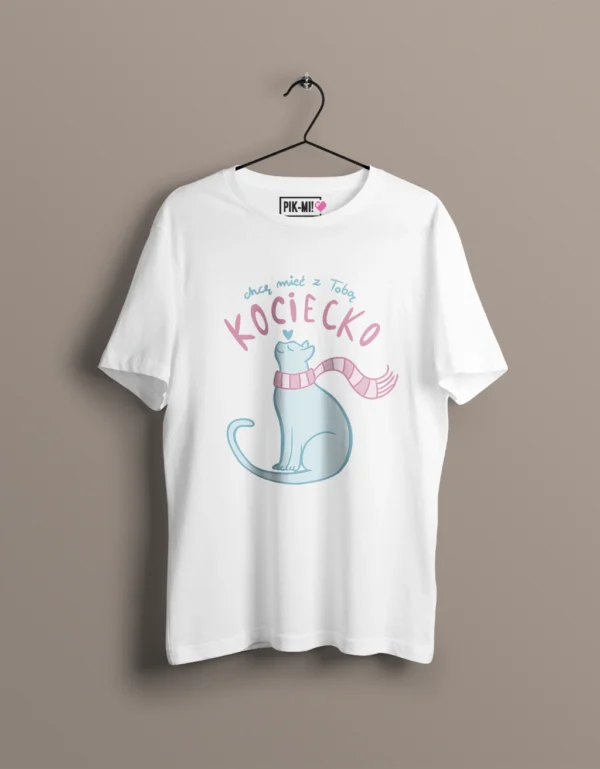 Chcę mieć z Tobą kociecko, kolor biały