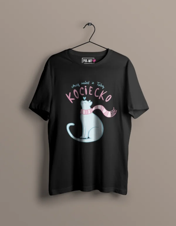 Chcę mieć z Tobą kociecko, kolor czarny