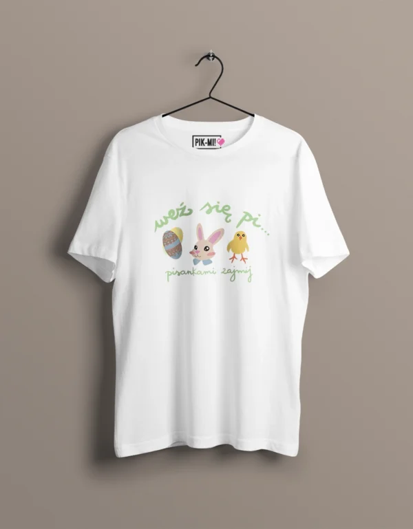 Weź się pi... sankami zajmij, kolor biały