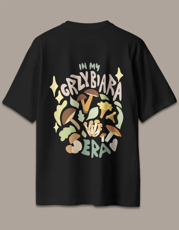 Grzybiara, kolor czarny OVERSIZE