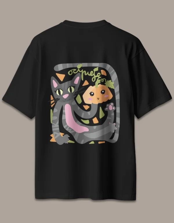 Ocipieje, kolor czarny OVERSIZE
